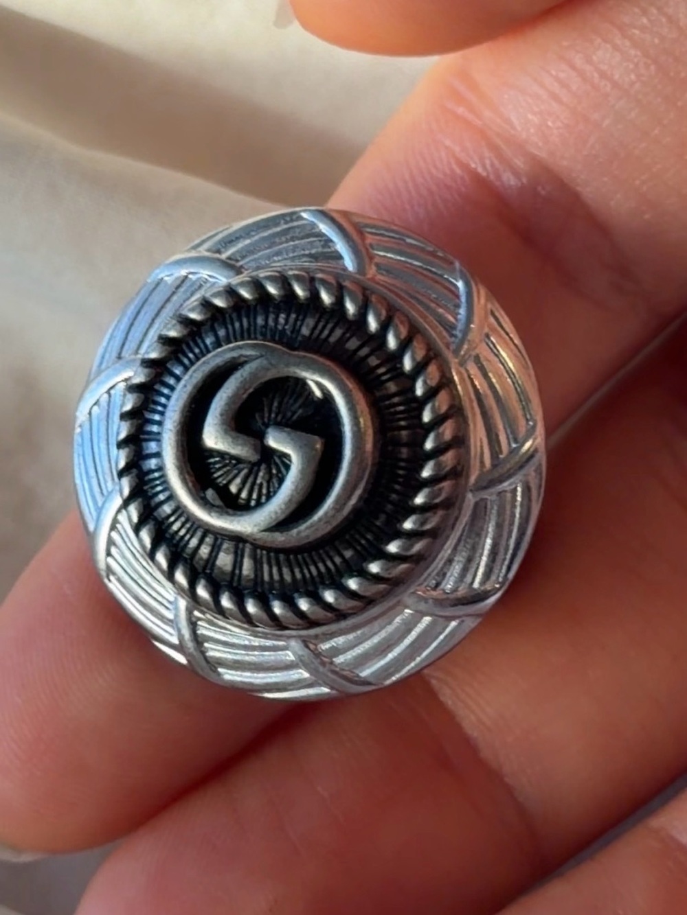 Gucci Button Ring
